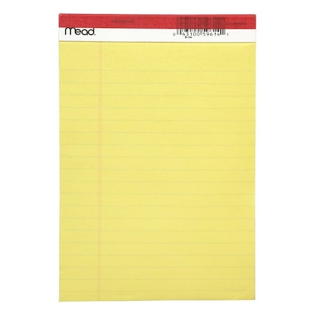 Mead Mead 5 in. W X 8 in. L Legal Pad 50 ct 59614